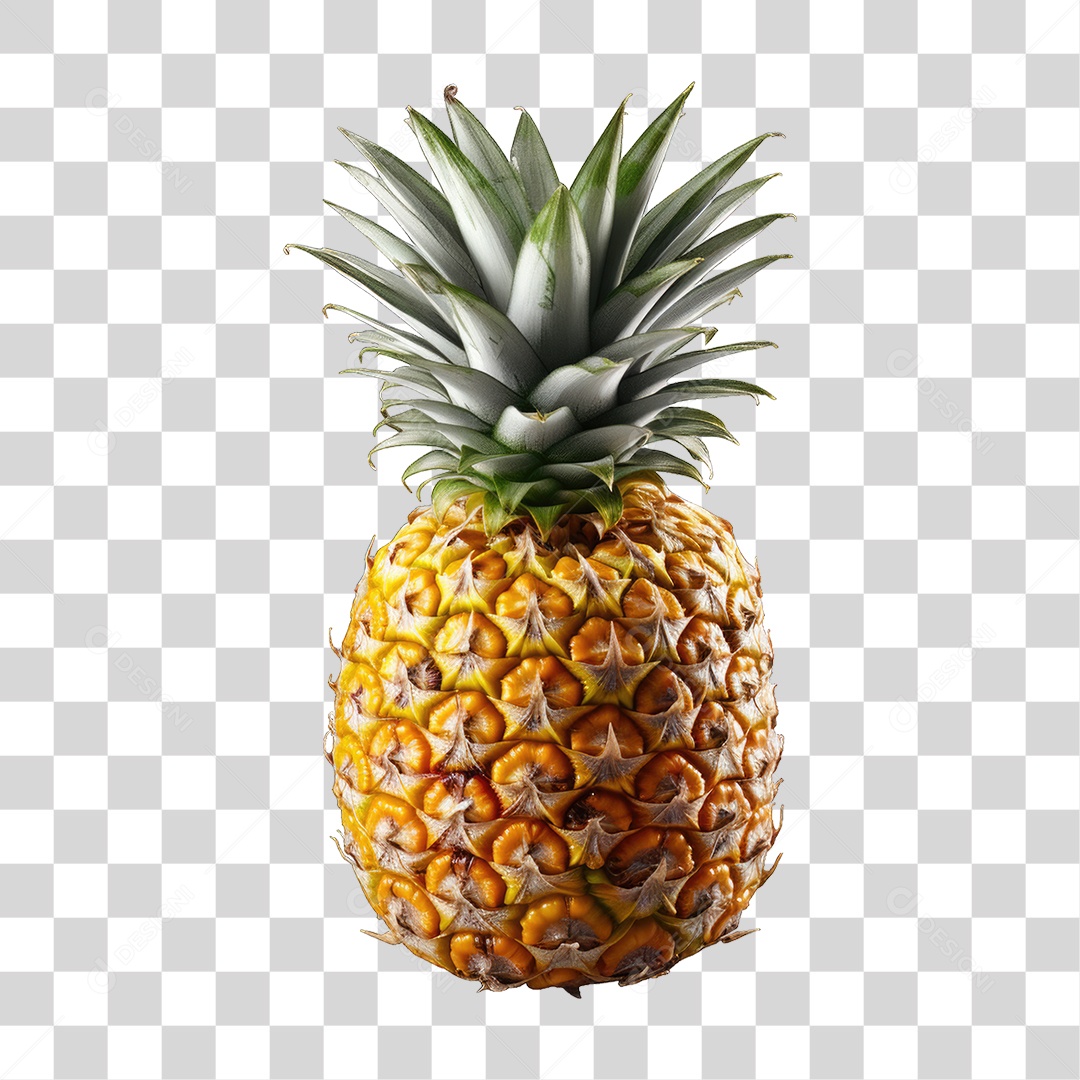 Fruta Abacaxi PNG Transparente