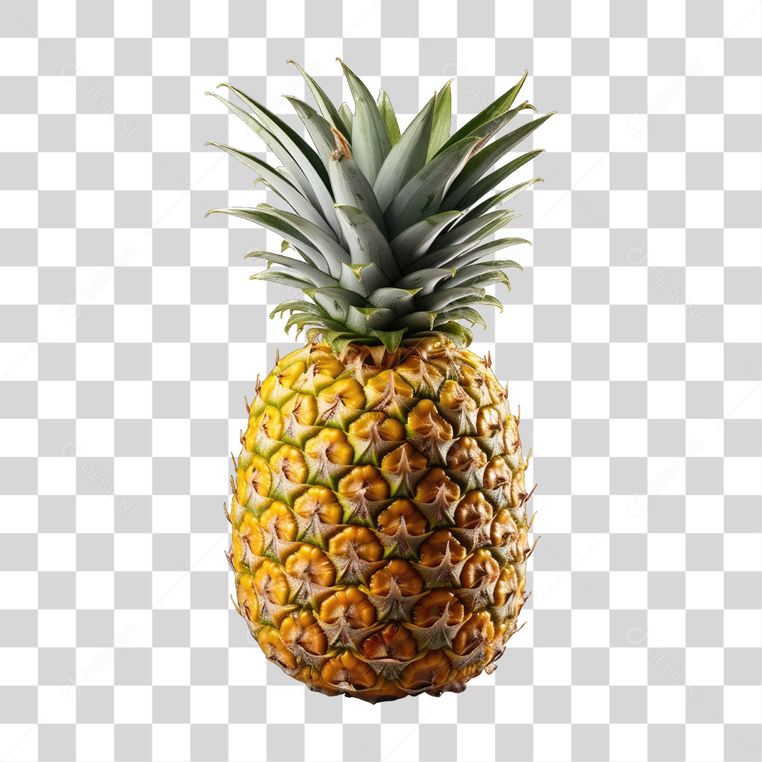 Fruta Abacaxi PNG Transparente