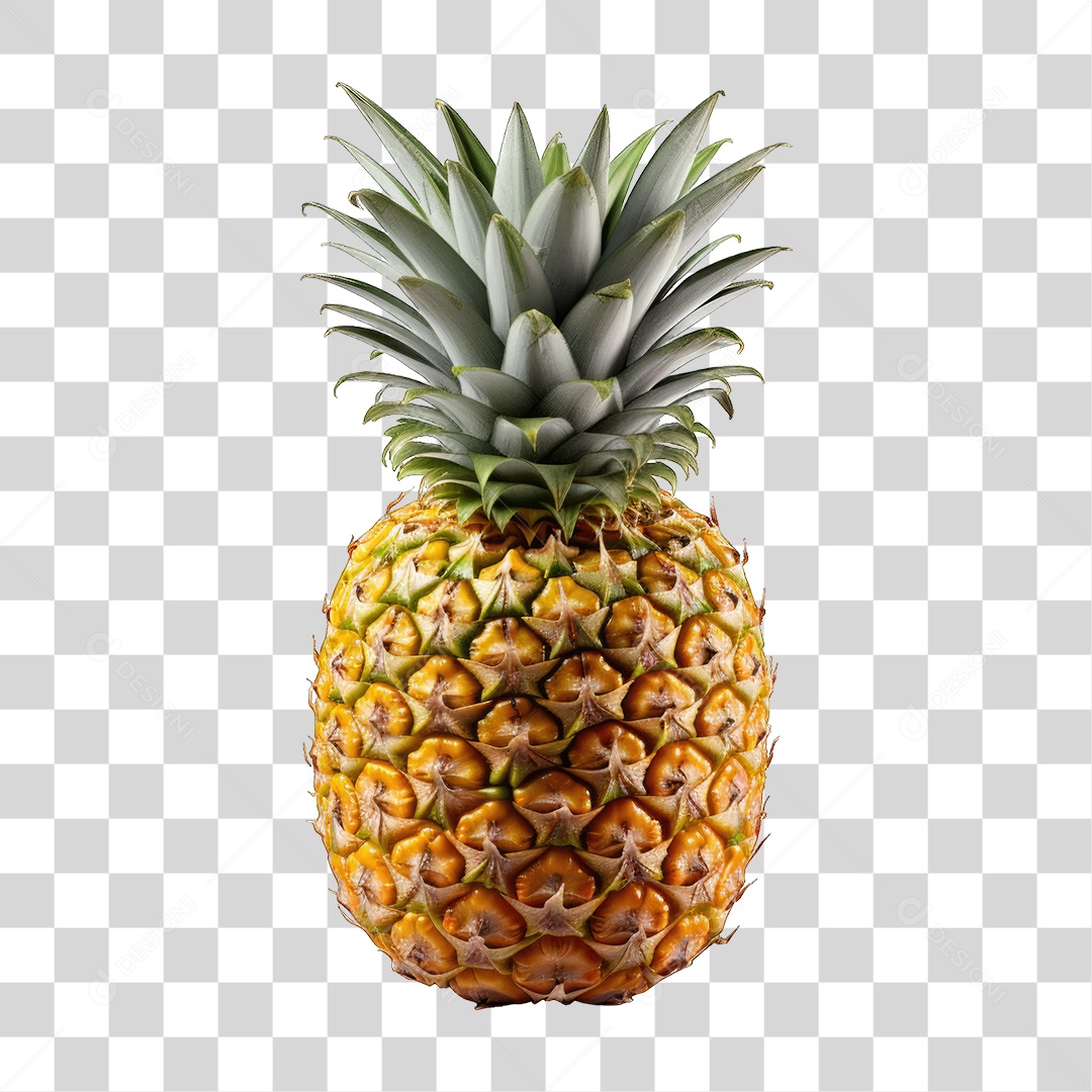 Fruta Abacaxi PNG Transparente