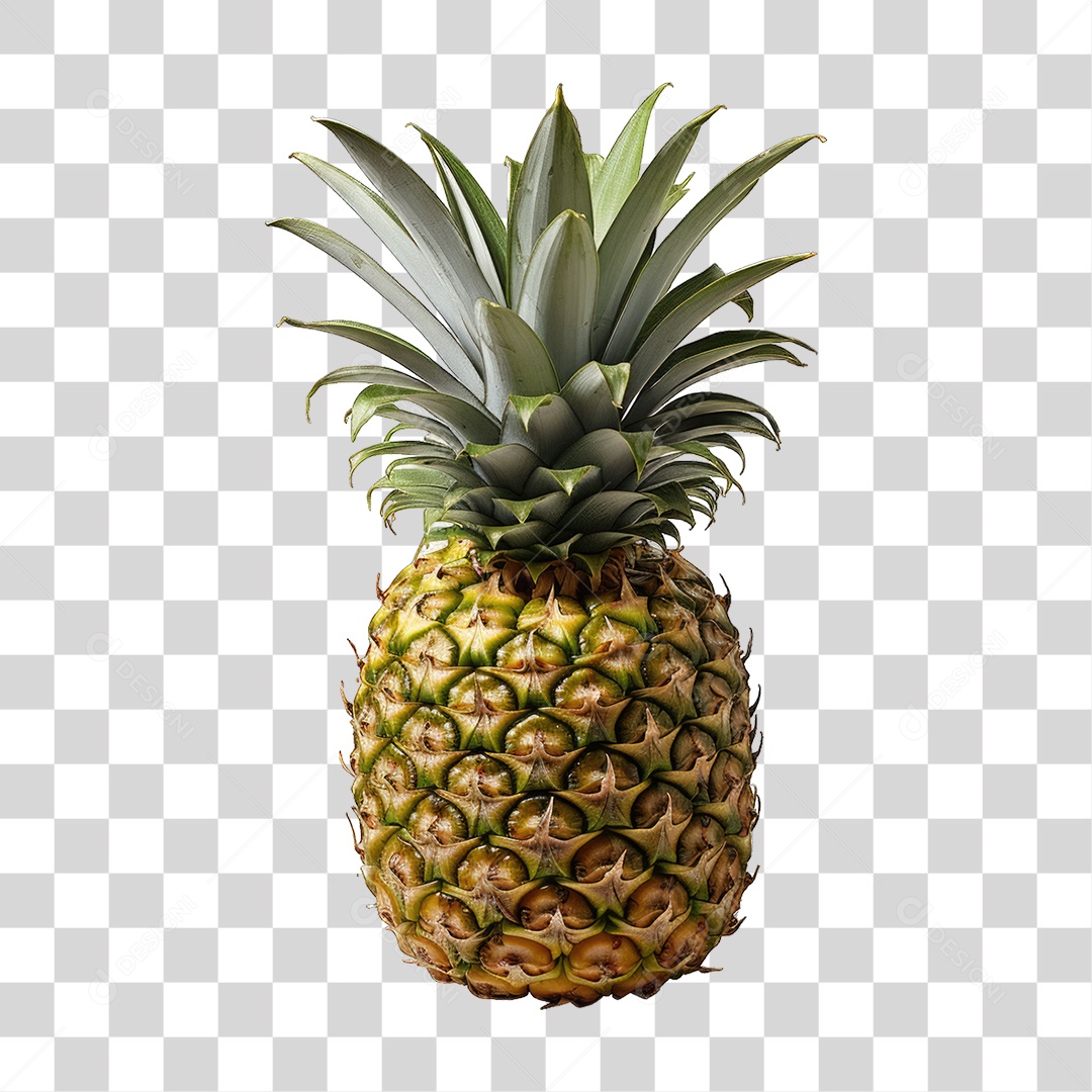 Fruta Abacaxi PNG Transparente