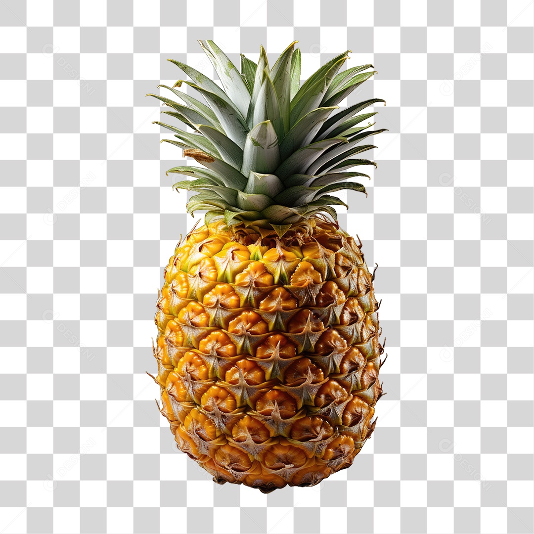 Fruta Abacaxi PNG Transparente