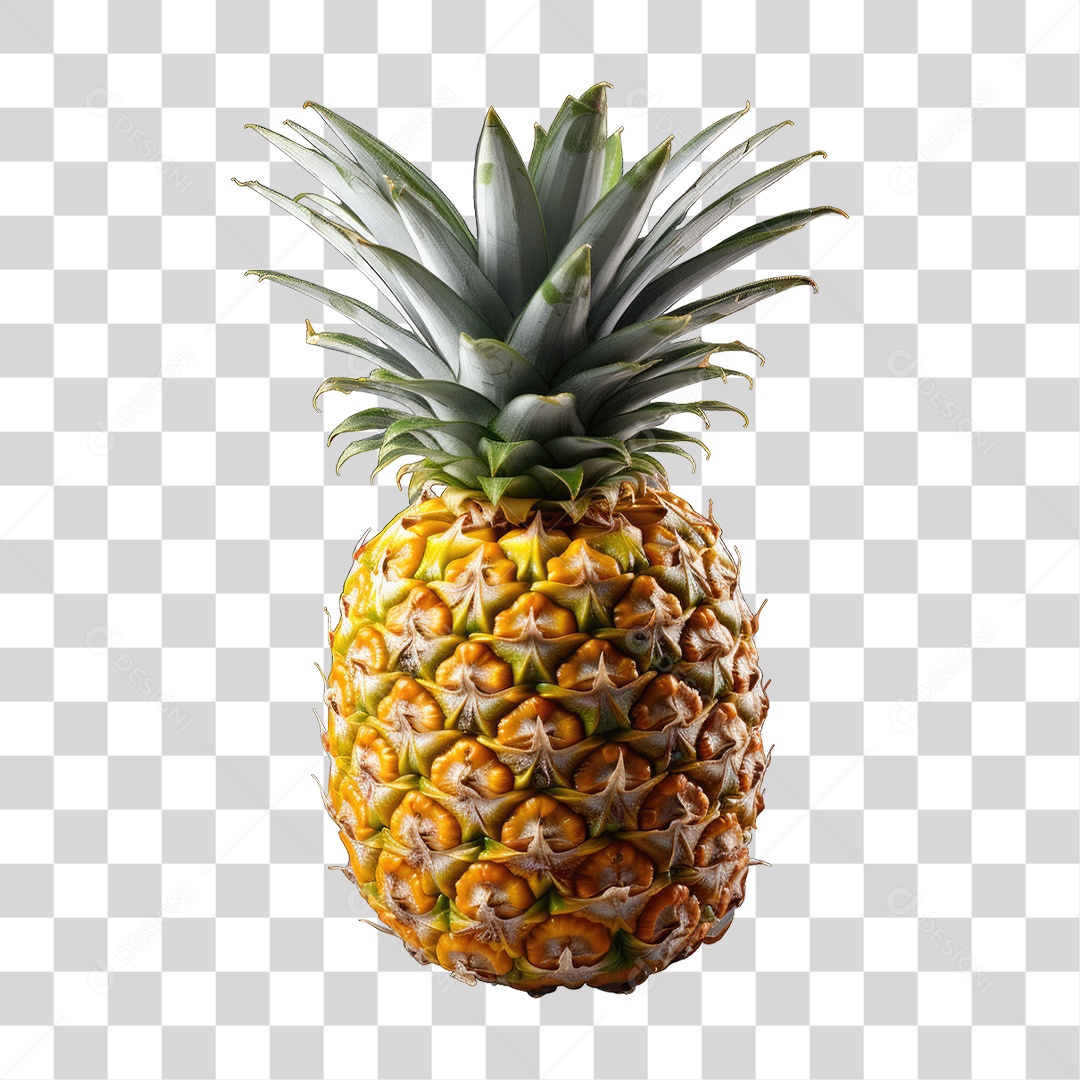 Fruta Abacaxi PNG Transparente