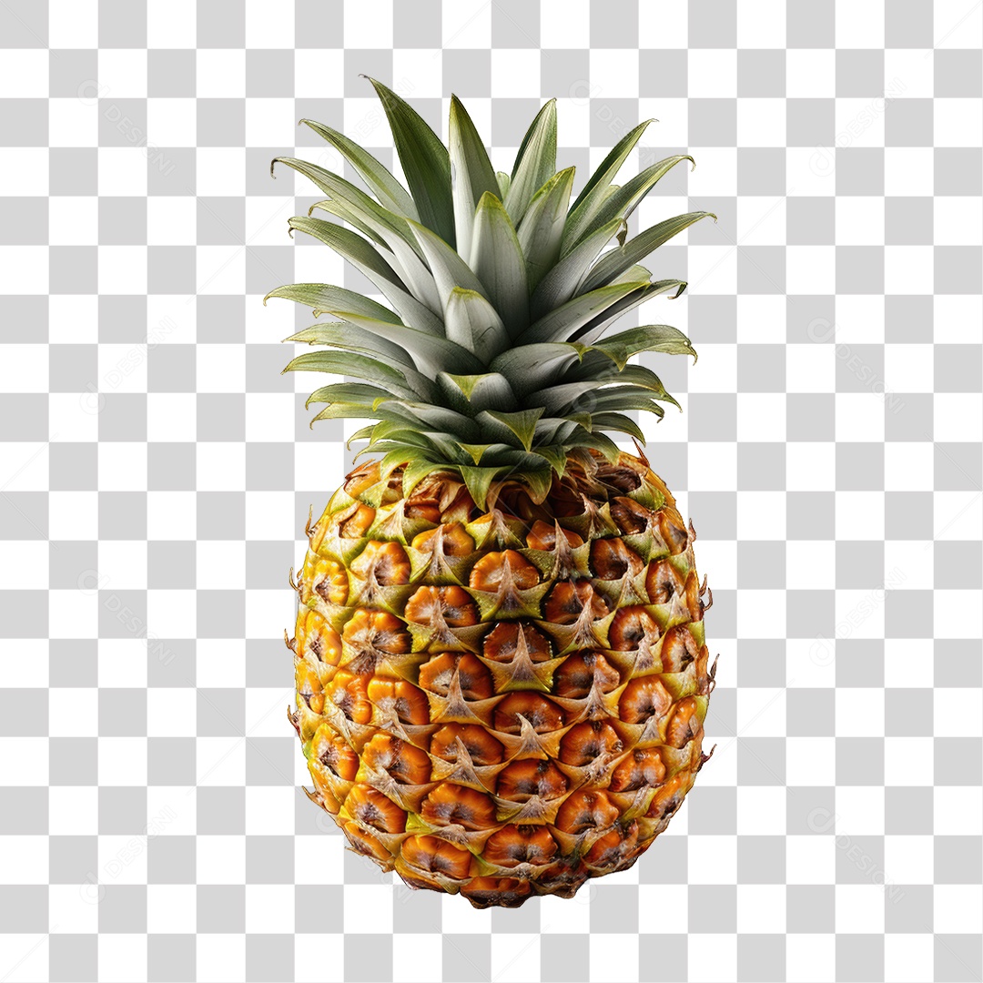 Fruta Abacaxi PNG Transparente