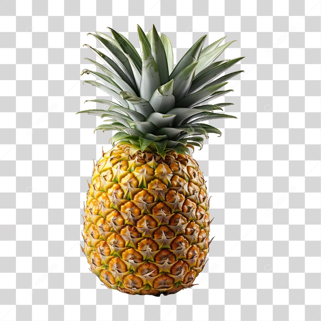 Fruta Abacaxi PNG Transparente