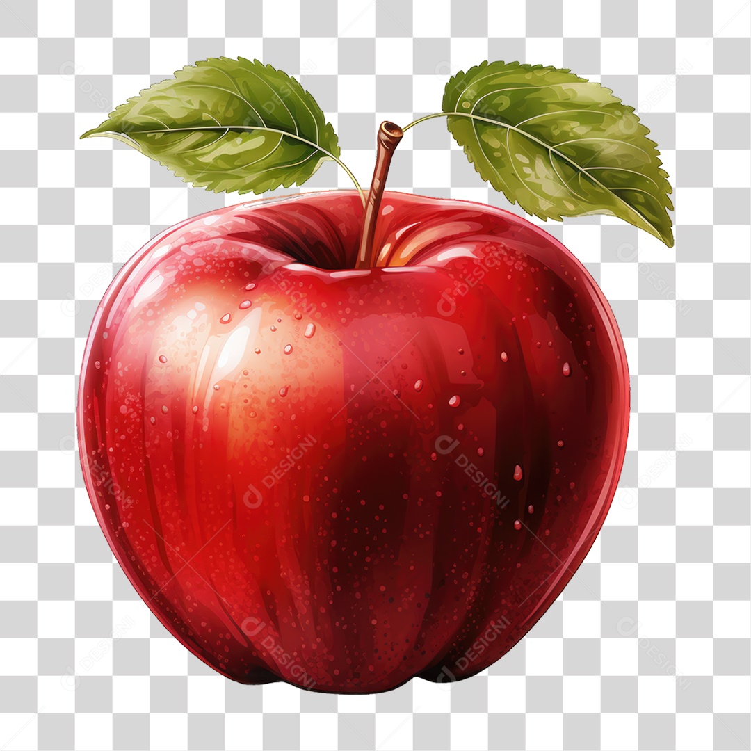 Fruta Maçã PNG Transparente