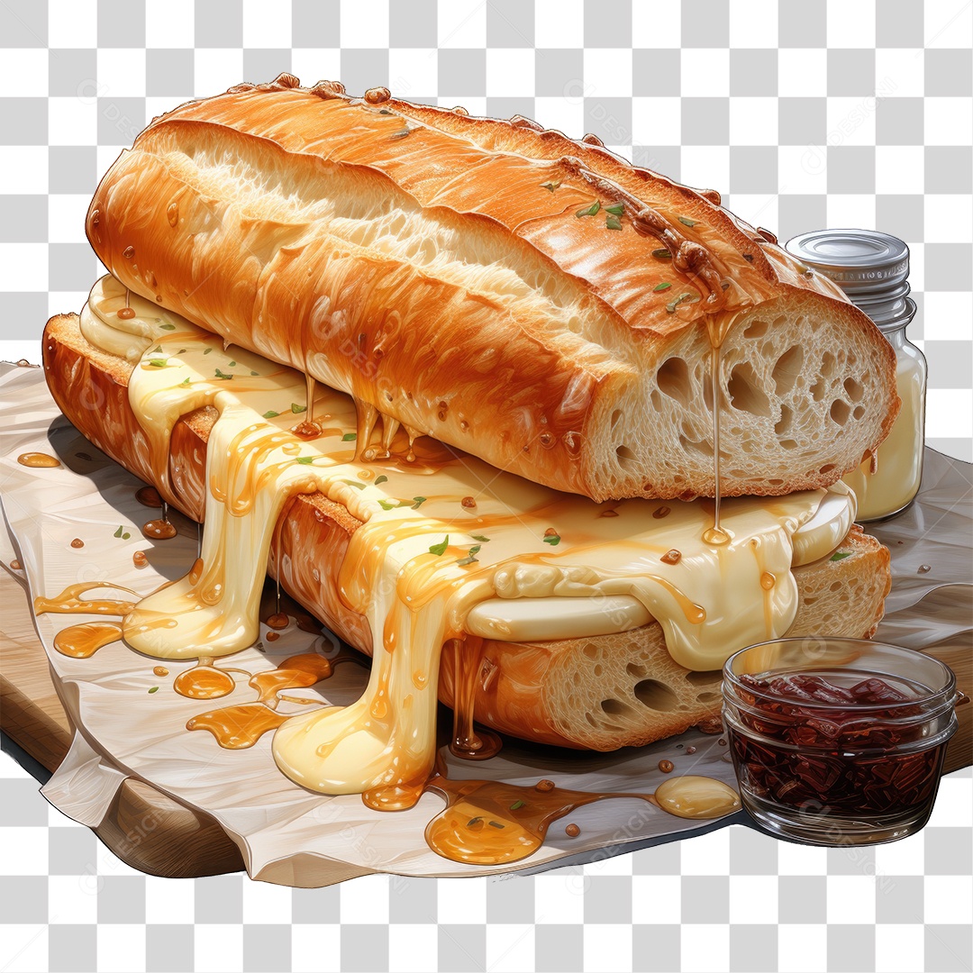 Pão Caseiro PNG Transparente