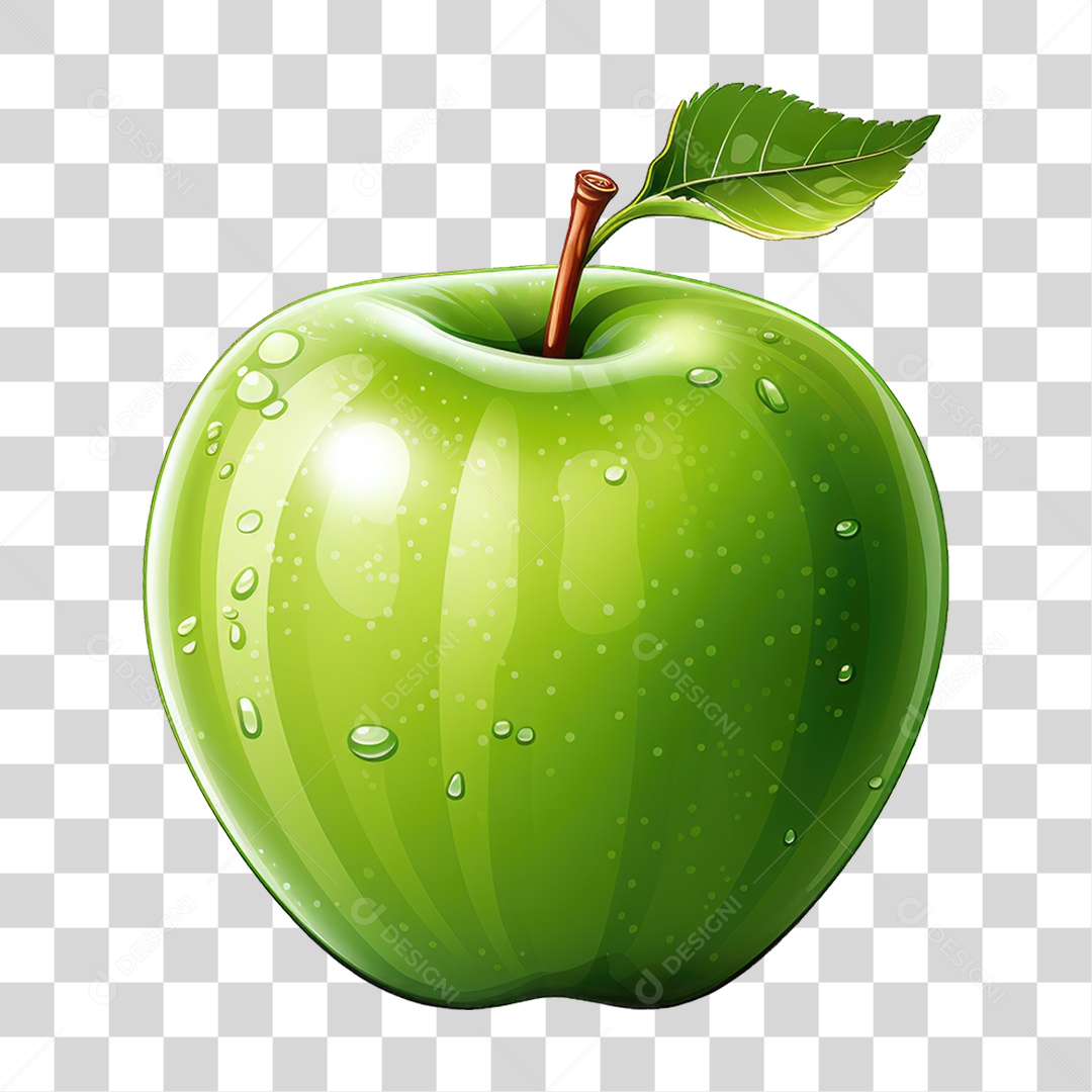 Fruta Maçã PNG Transparente