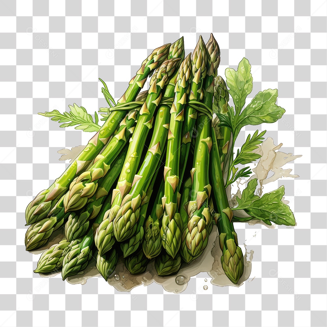 Folhas Vegetais PNG Transparente