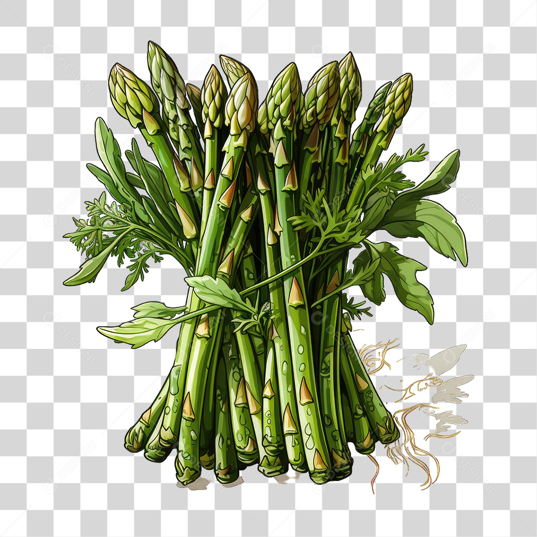 Folhas Vegetais PNG Transparente