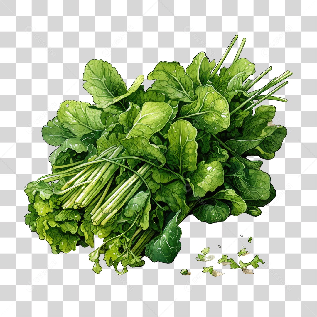 Folhas Vegetais PNG Transparente