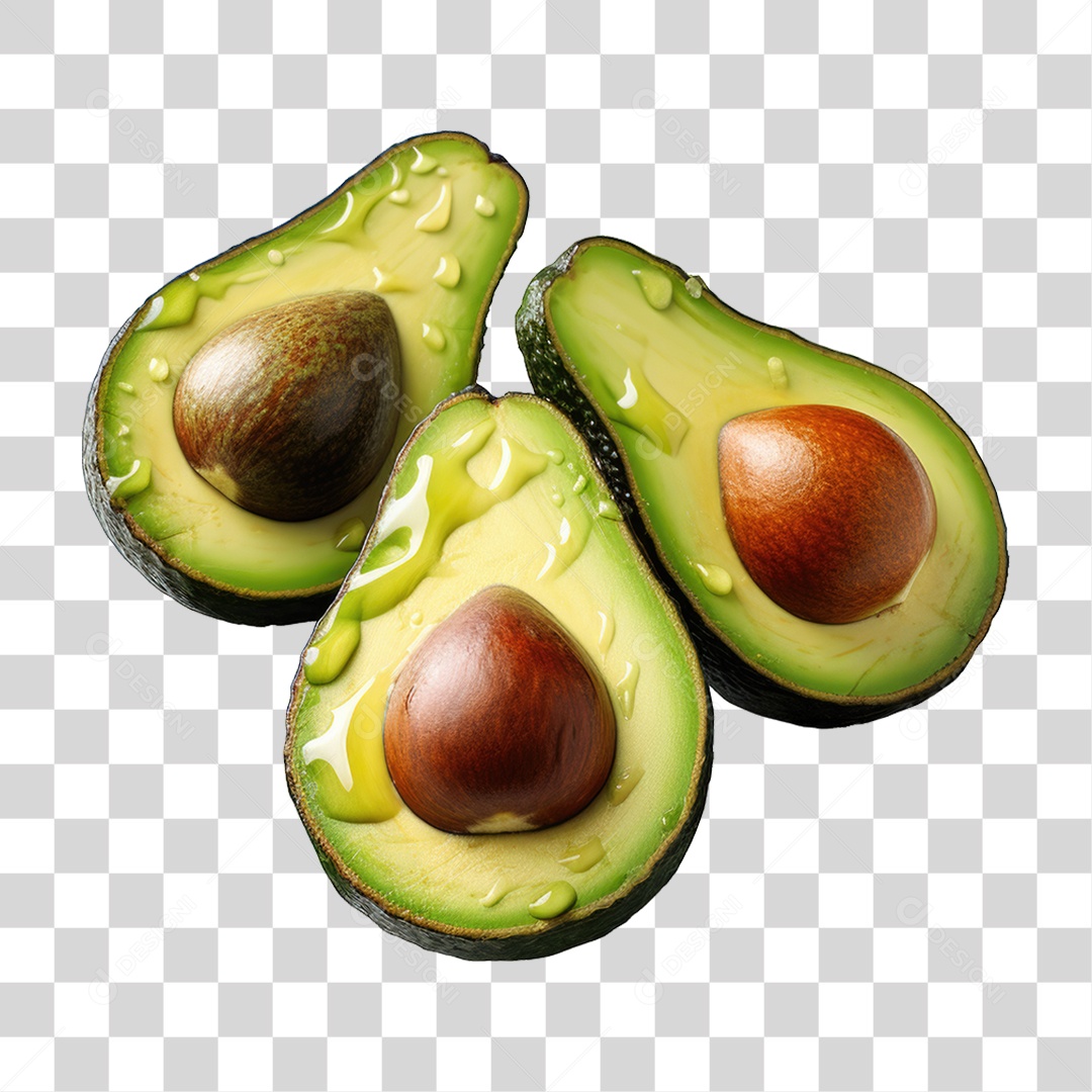 Fruta Abacate PNG Transparente