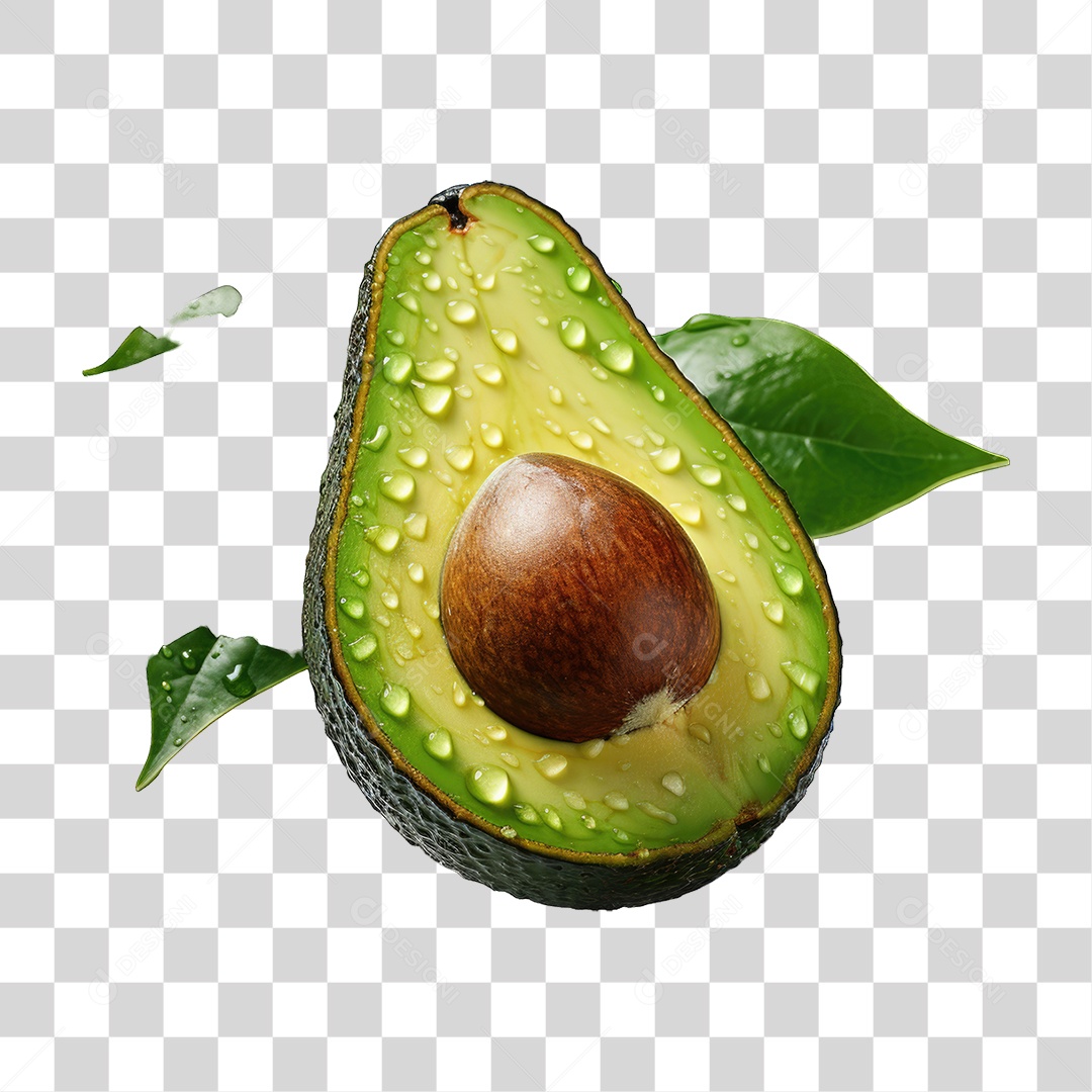 Fruta Abacate PNG Transparente