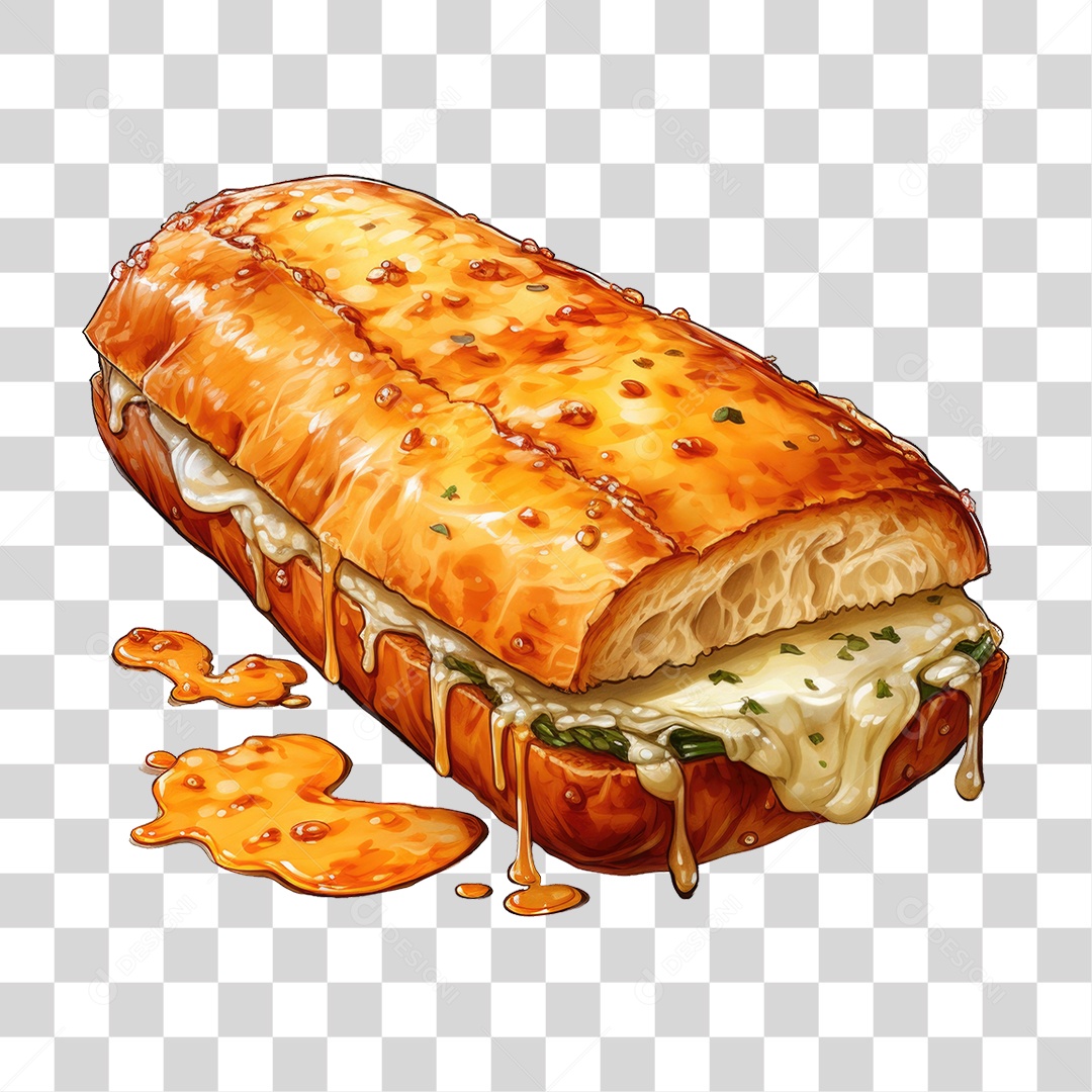 Lanches Pães PNG Transparente