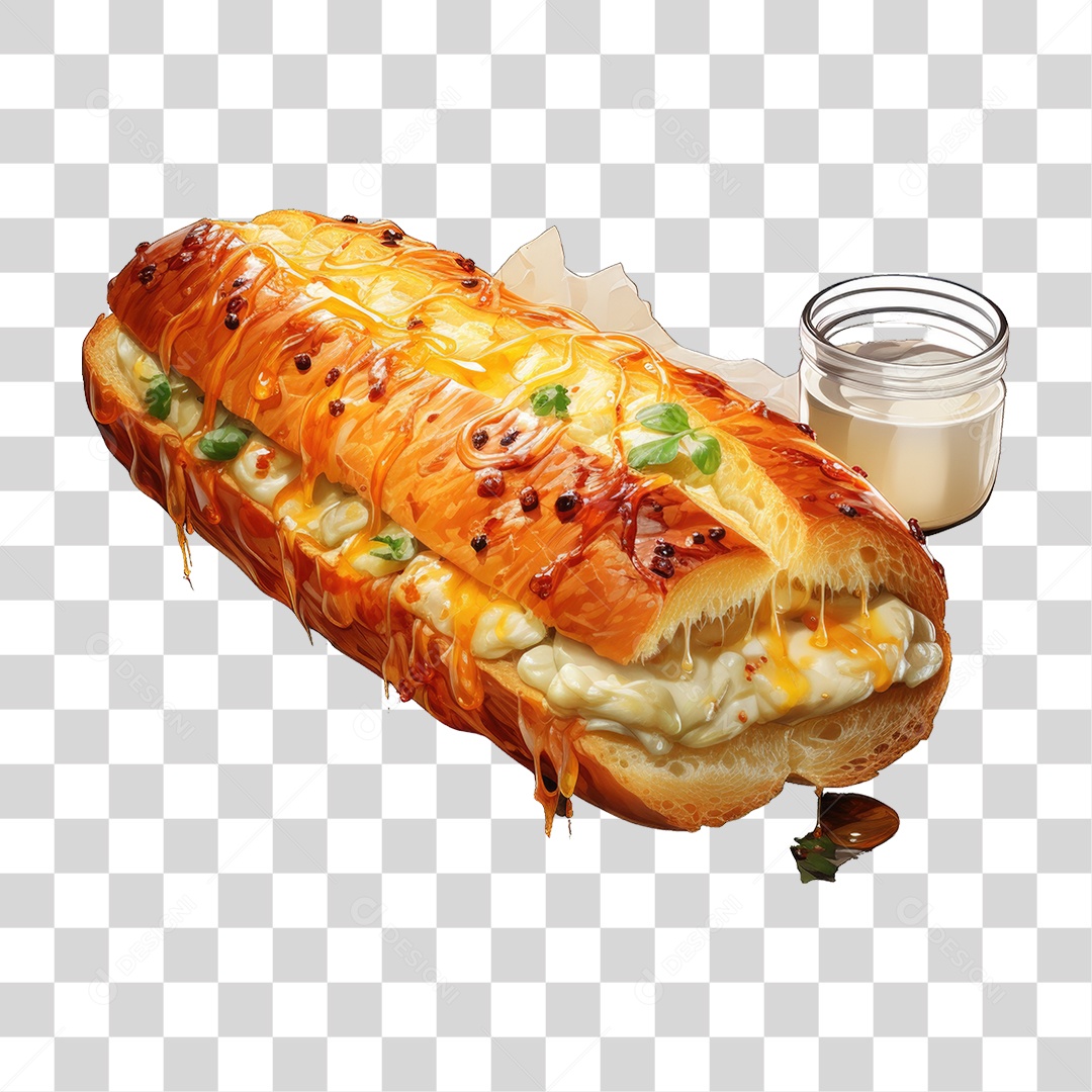 Lanches Pães PNG Transparente