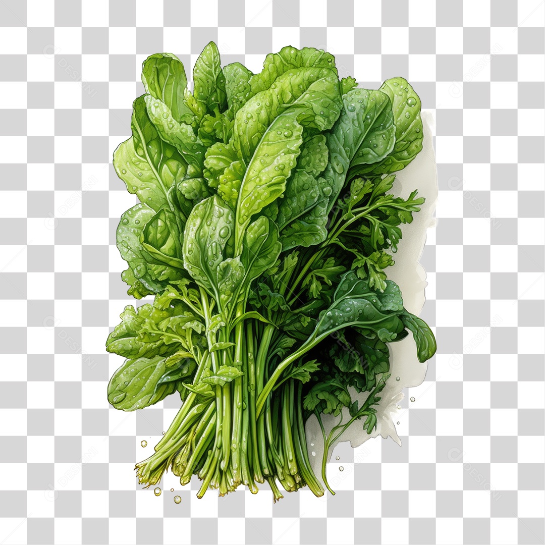 Alimento Folhas Vegetais PNG Transparente