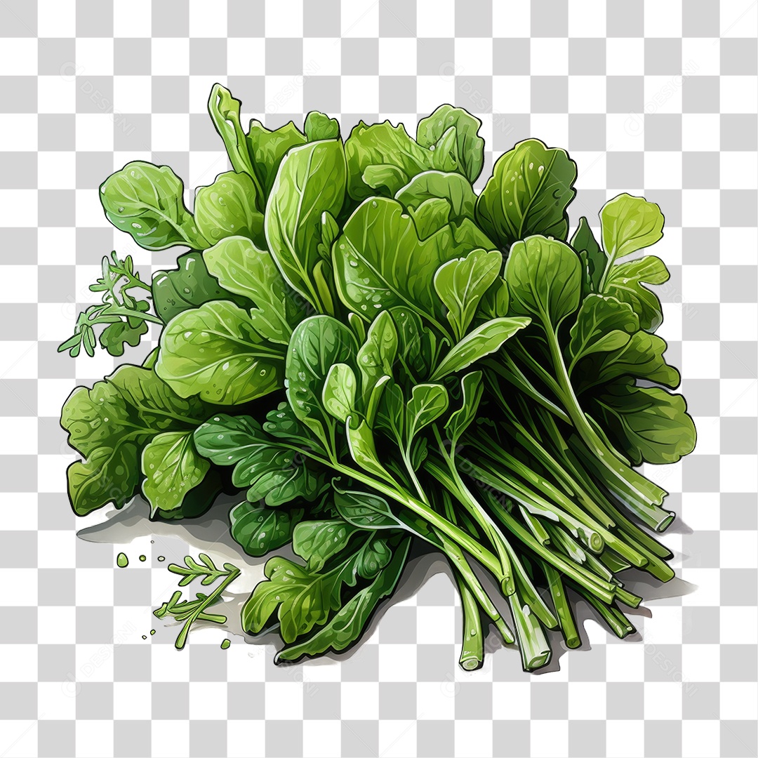 Alimento Folhas Vegetais PNG Transparente