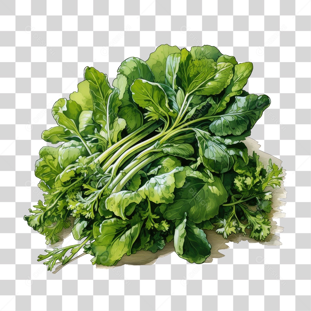 Alimento Folhas Vegetais PNG Transparente