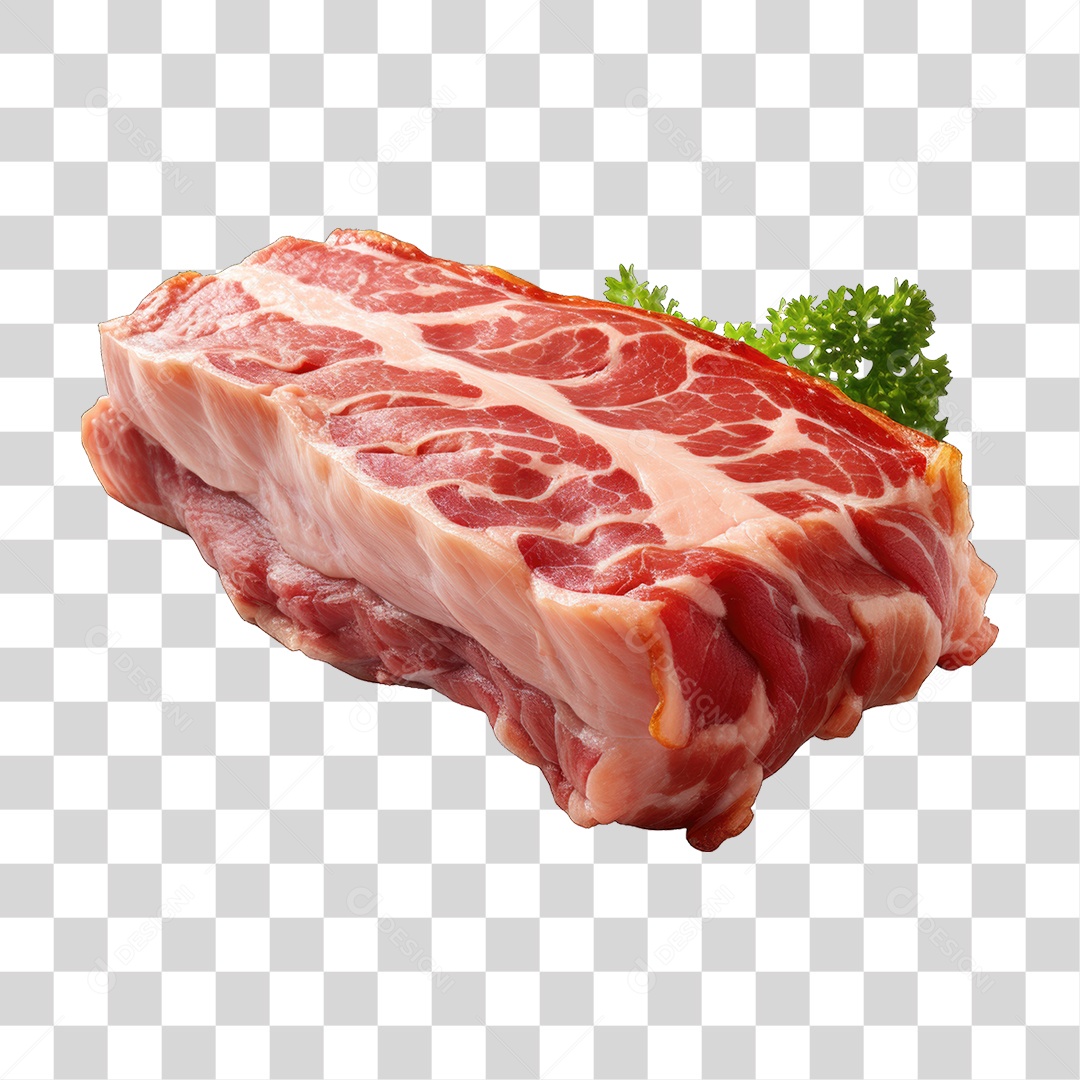 Pedaço de Bacon PNG Transparente