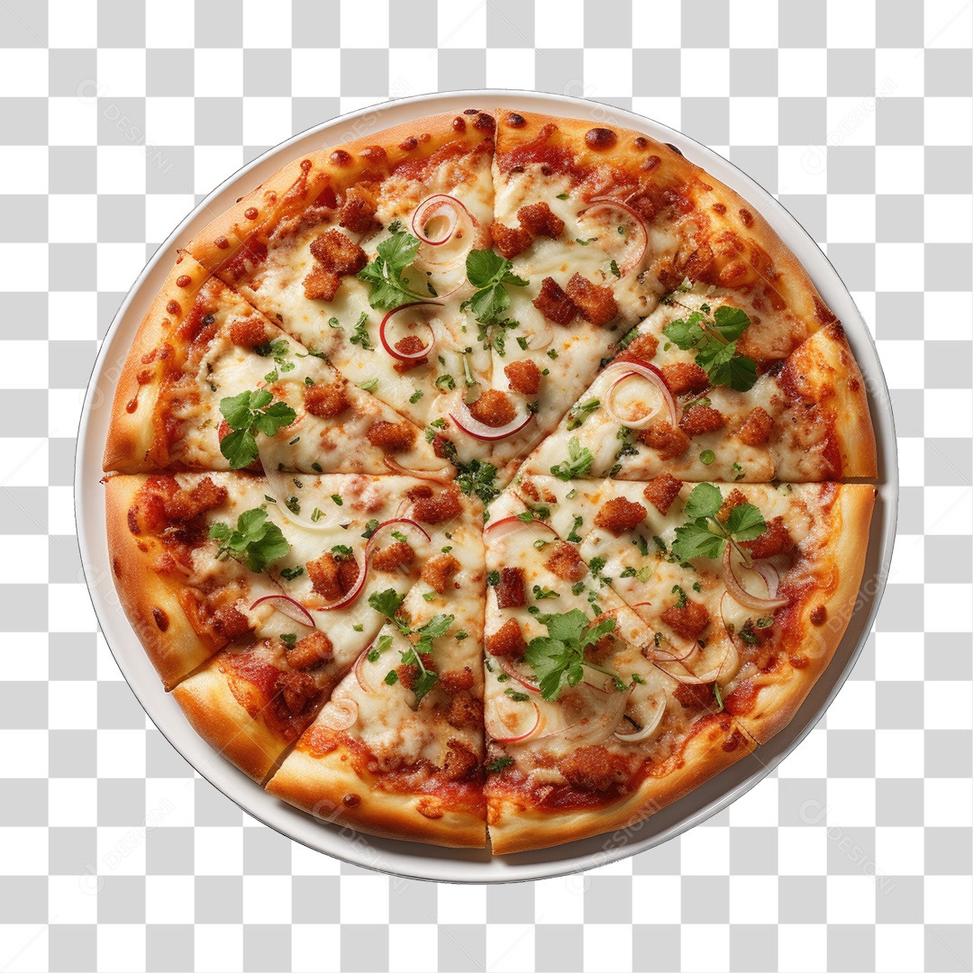 Pizza Saborosa PNG Transparente