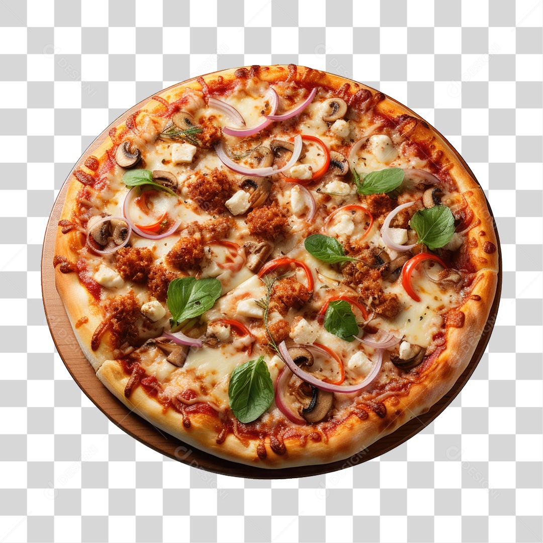 Pizza Saborosa PNG Transparente