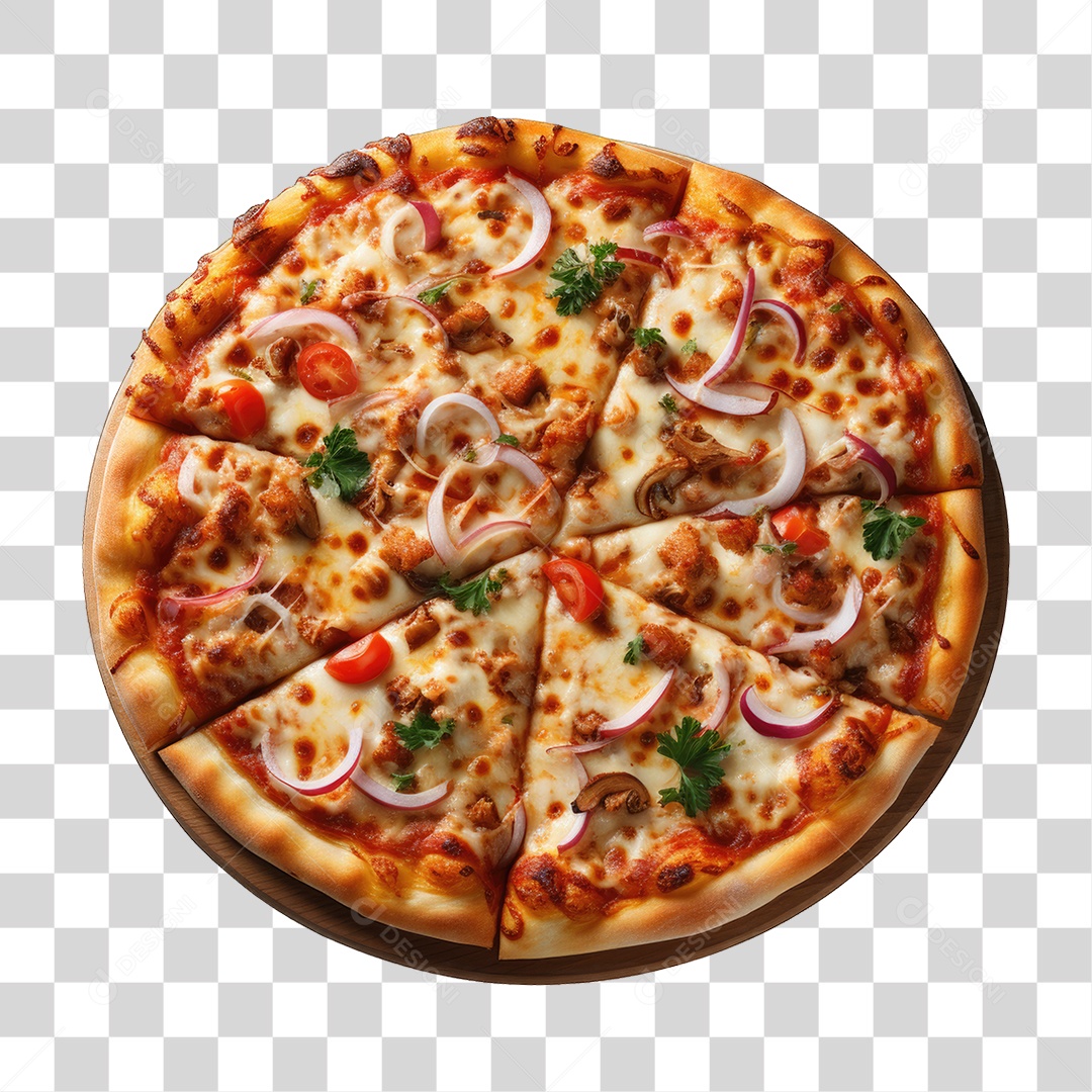 Pizza Saborosa PNG Transparente