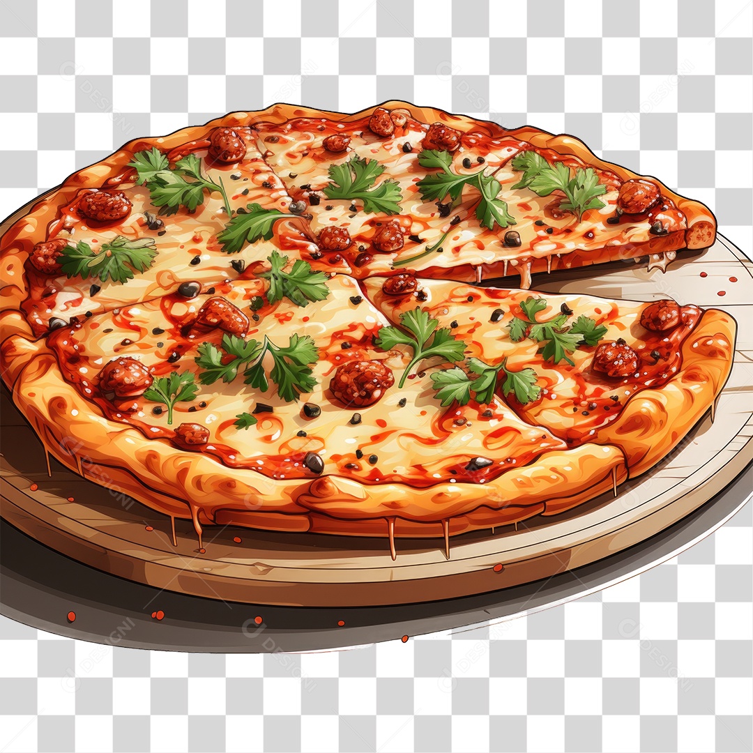 Pizza Lanchonete Pizzaria PNG Transparente