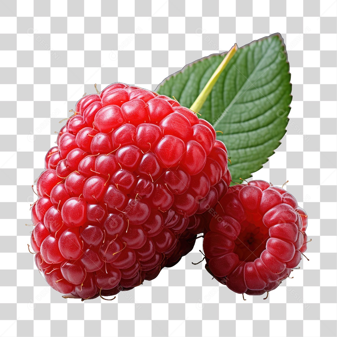 Framboesa Frutas PNG Transparente