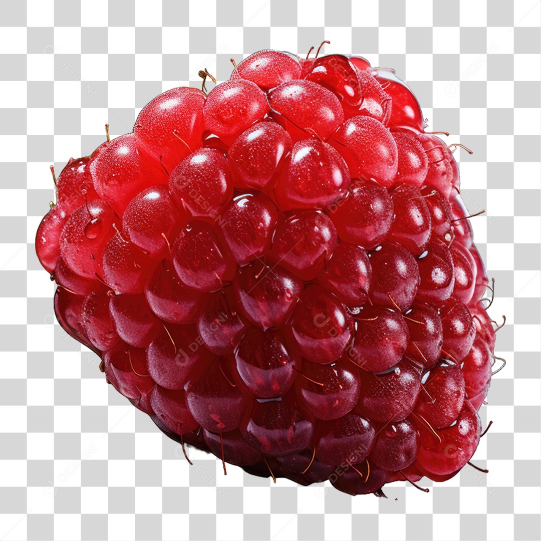 Framboesa Frutas PNG Transparente