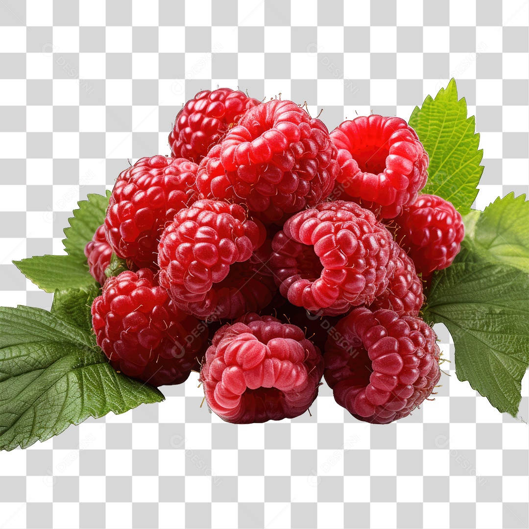 Framboesa Frutas PNG Transparente