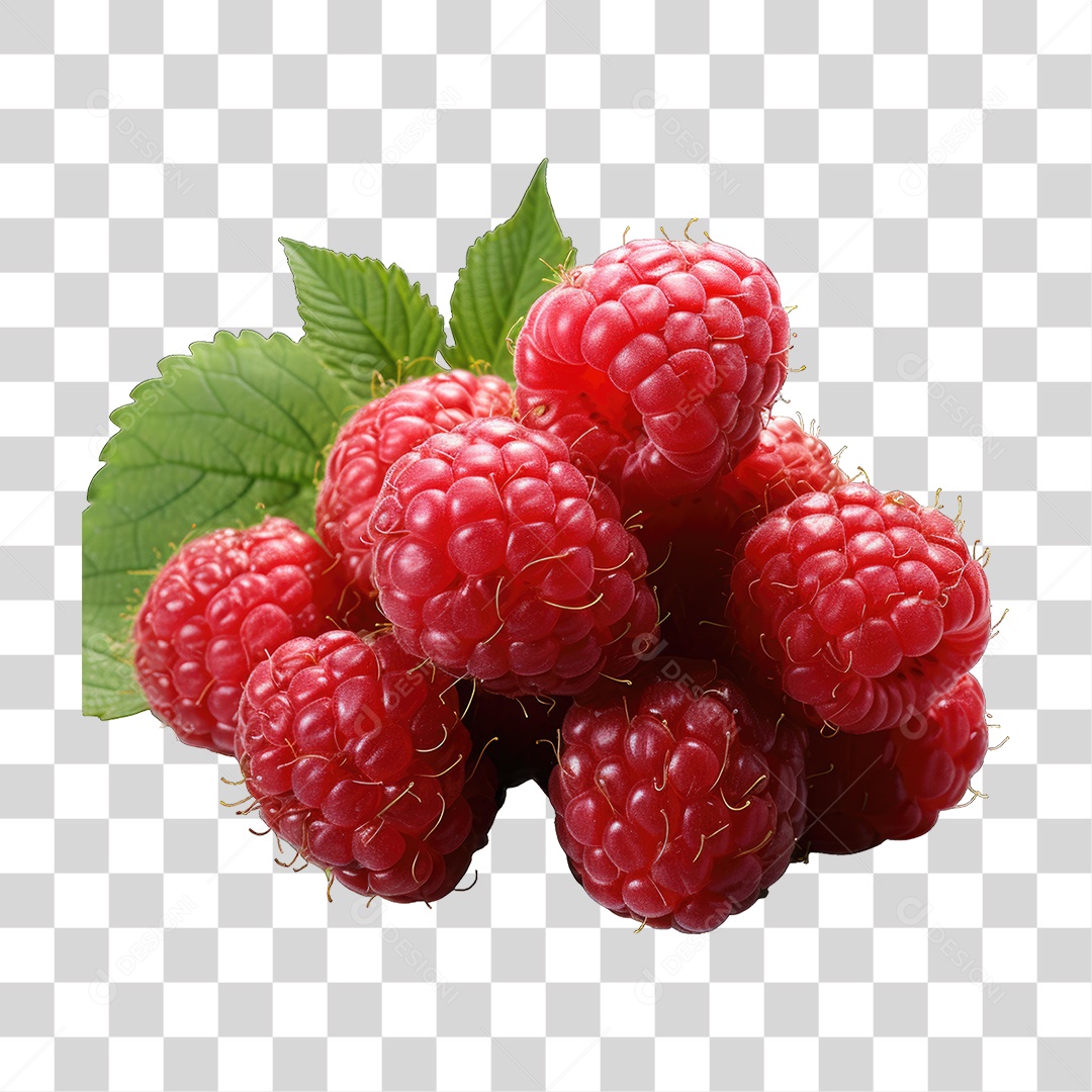 Framboesa Frutas PNG Transparente