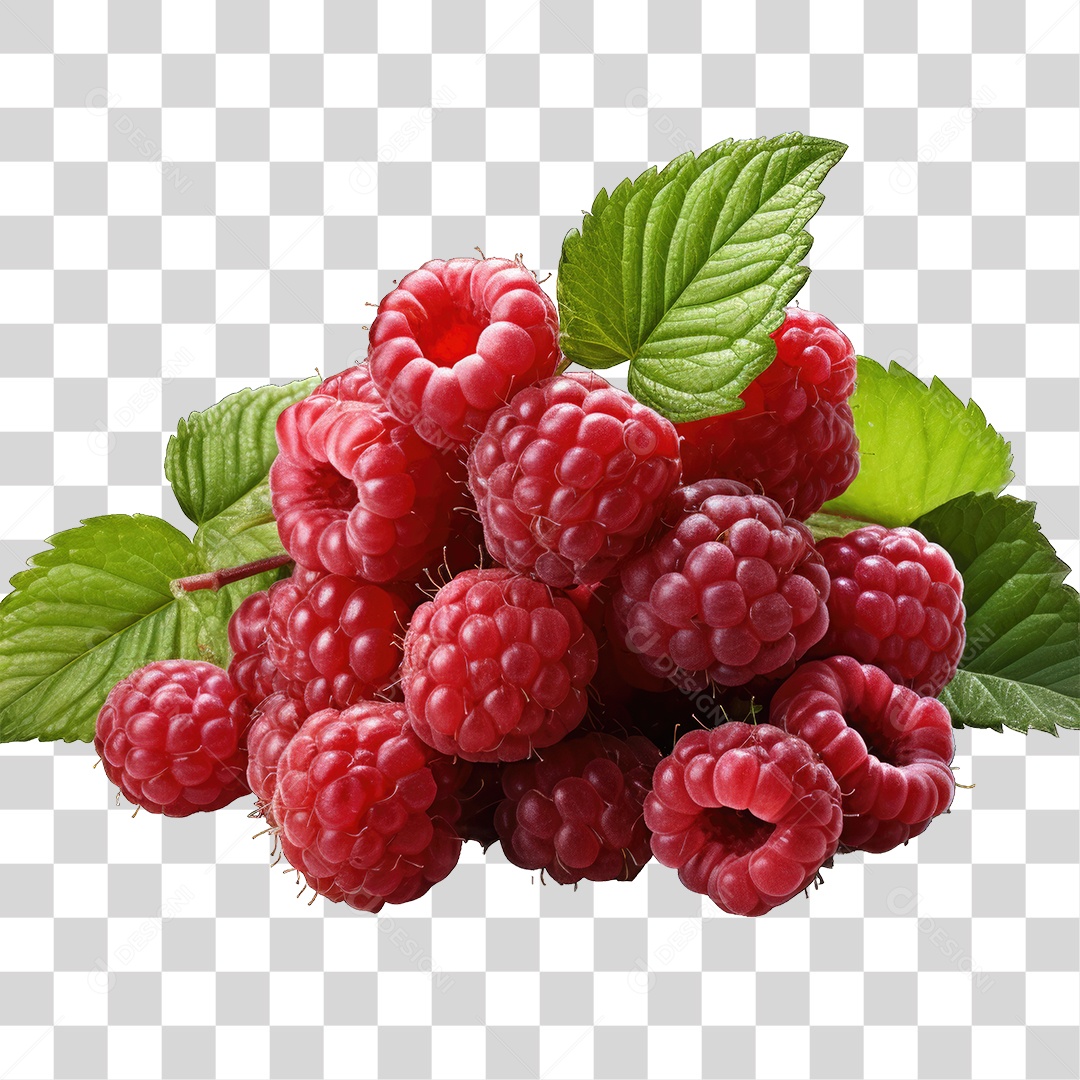 Framboesa Frutas PNG Transparente