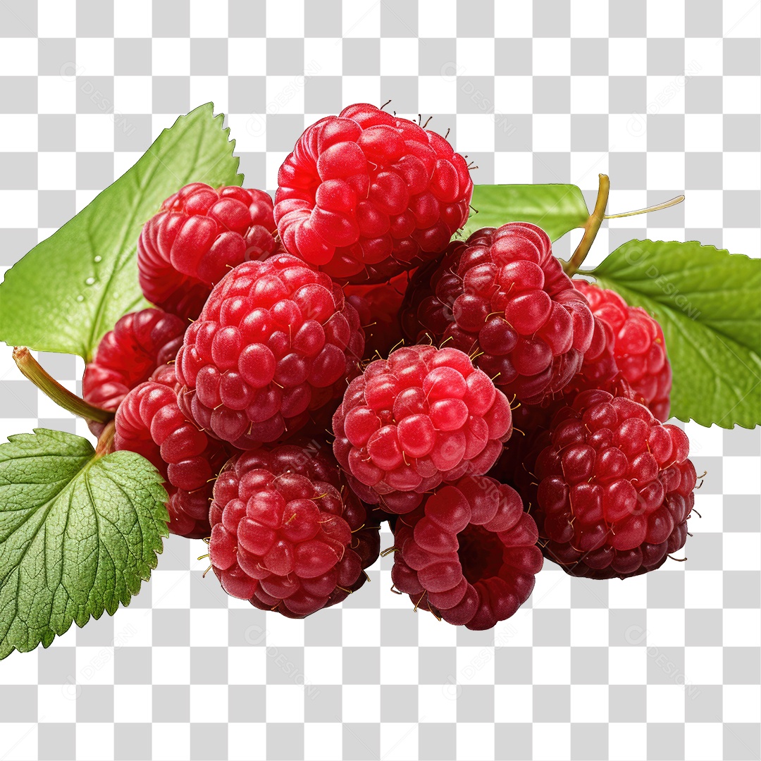 Framboesa Frutas PNG Transparente