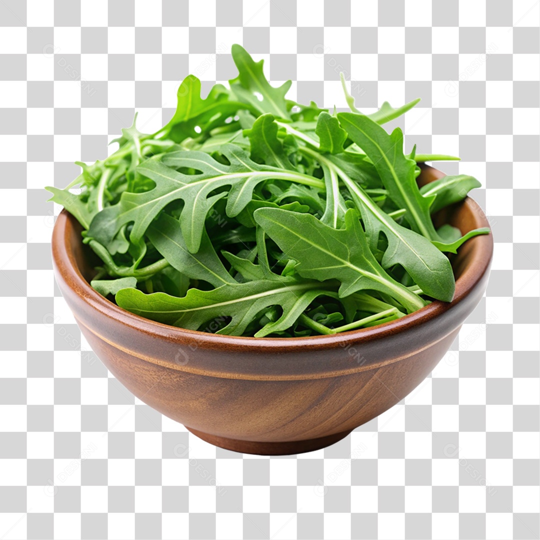 Rúcula Folhas PNG Transparente
