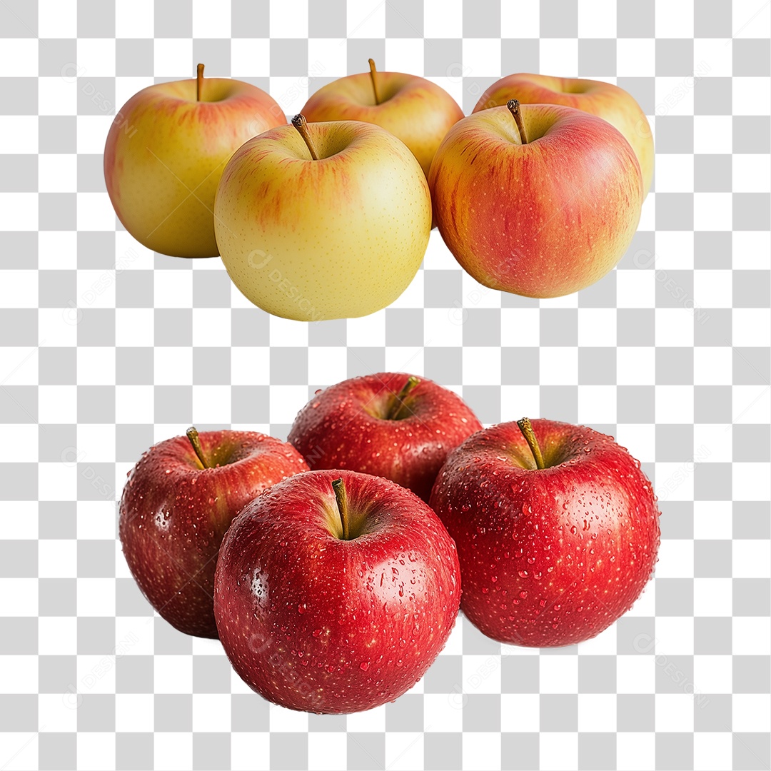 Maçãs PNG Transparente