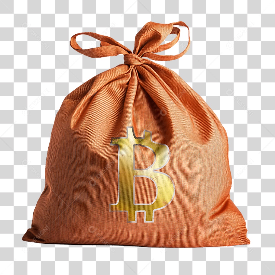 Saco de Cripto PNG Transparente