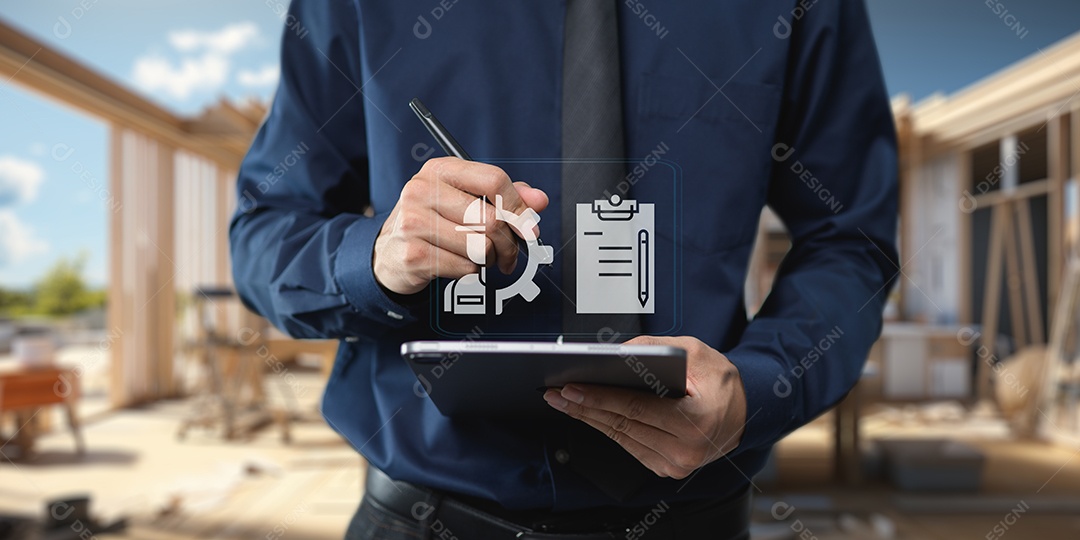 Construction business designing houses, buildings, factories, real estate00015