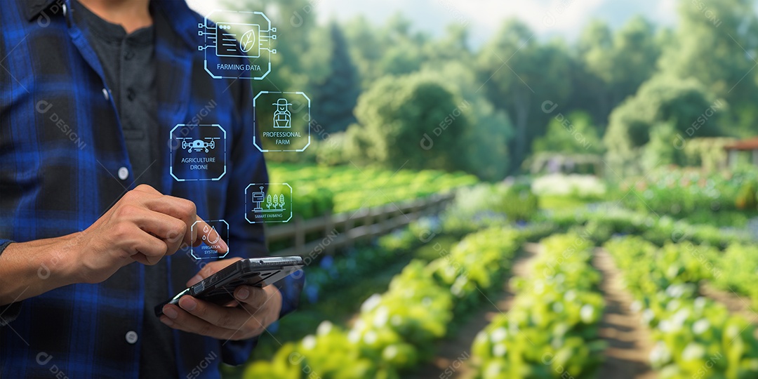 Empresário bem sucedido sobre escritório