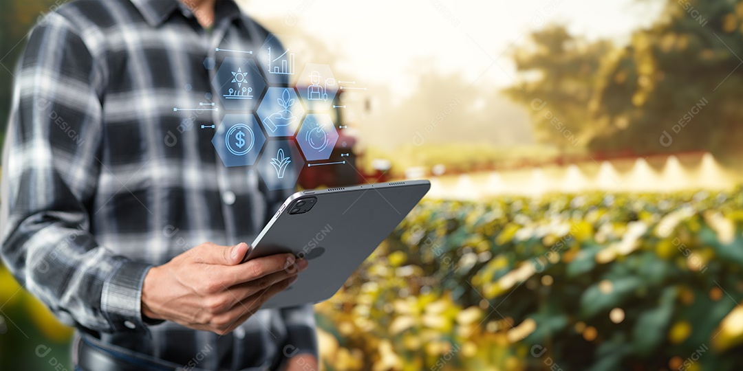 Empresário bem sucedido sobre escritório