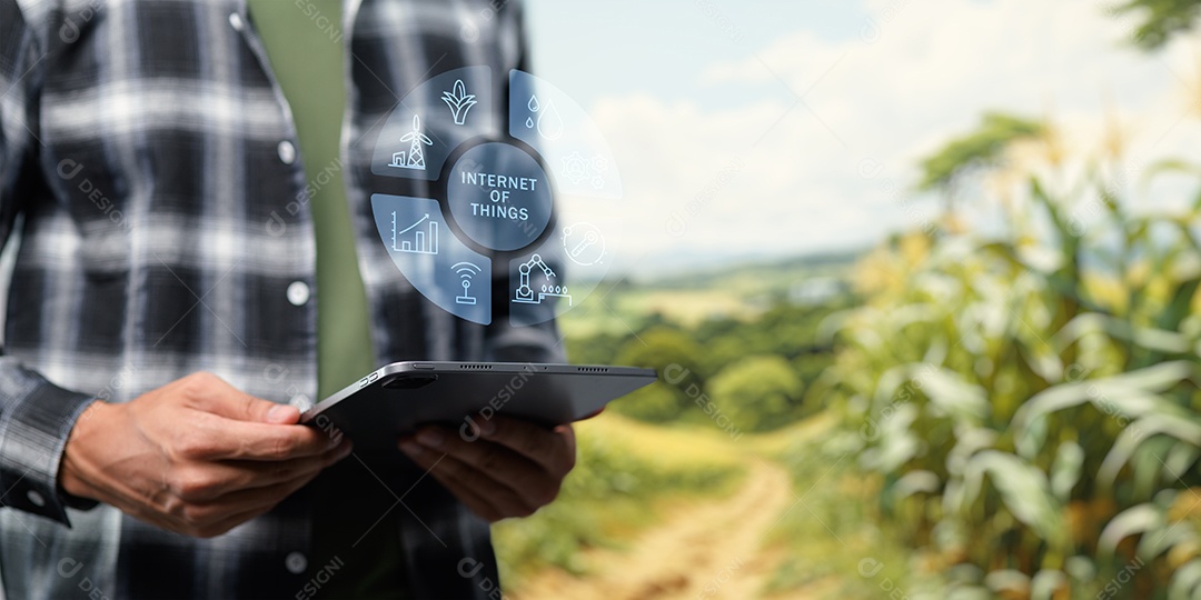 Empresário bem sucedido sobre escritório