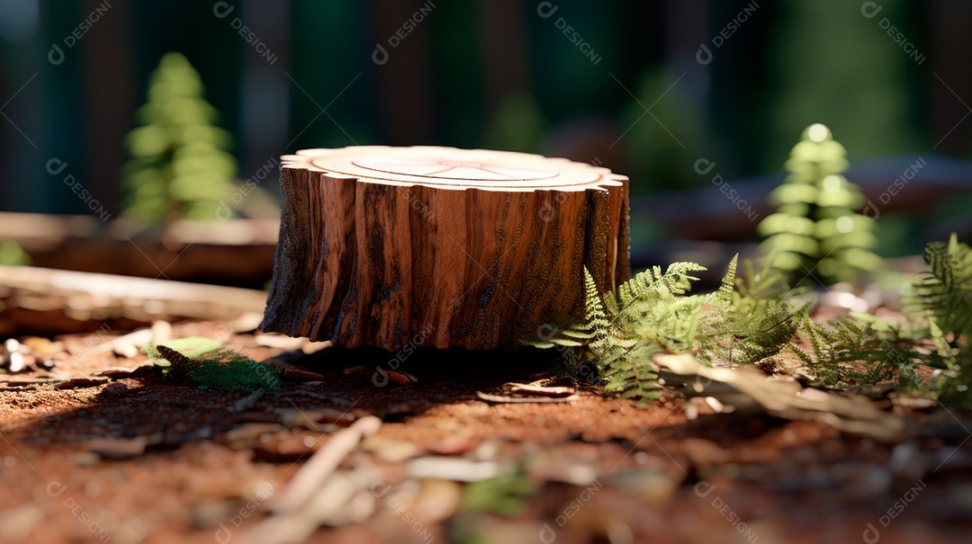 Cenário de floresta.