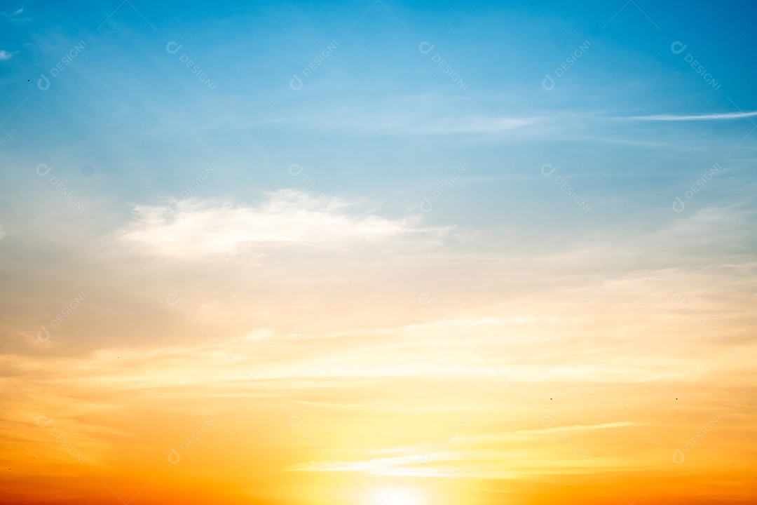 Desfocado fundo abstrato de céu