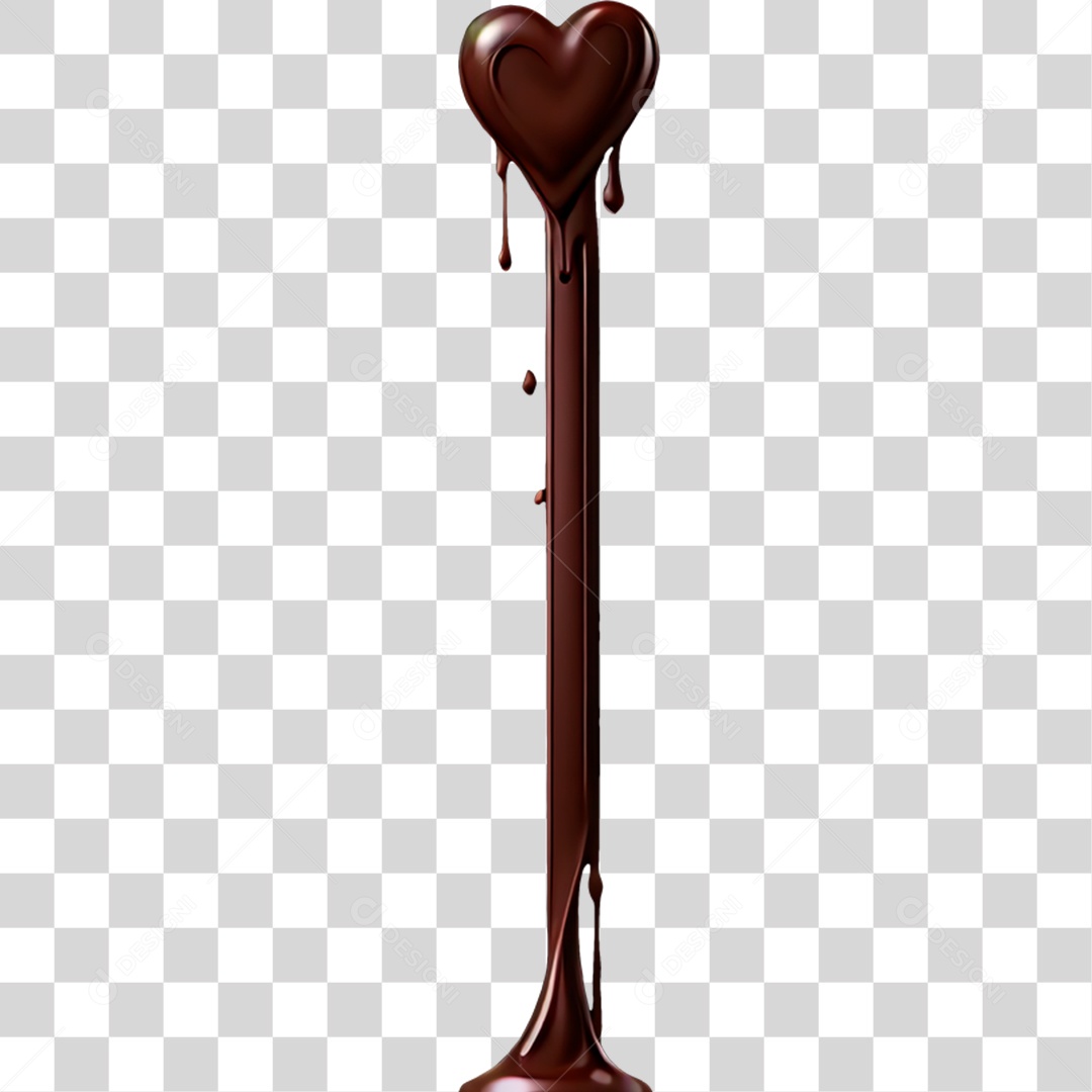 Splash de Chocolate PNG Transparente