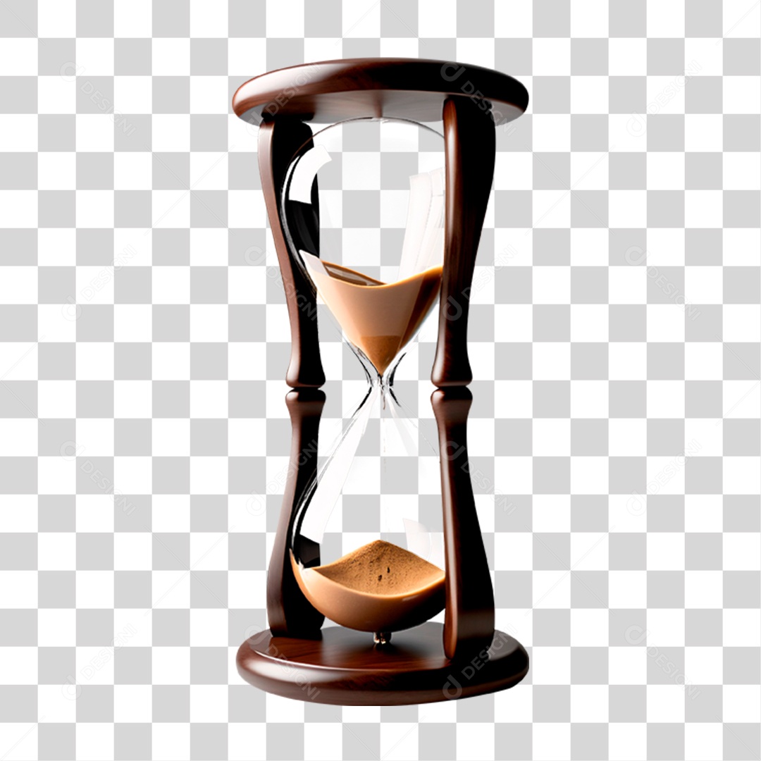 Ampulheta Clássica PNG Transparente