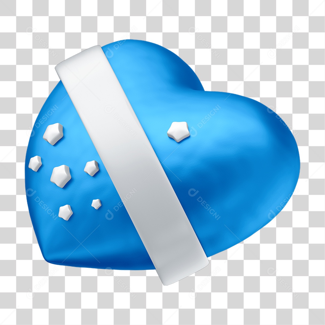 Ícone Coração Brasil PNG Transparente