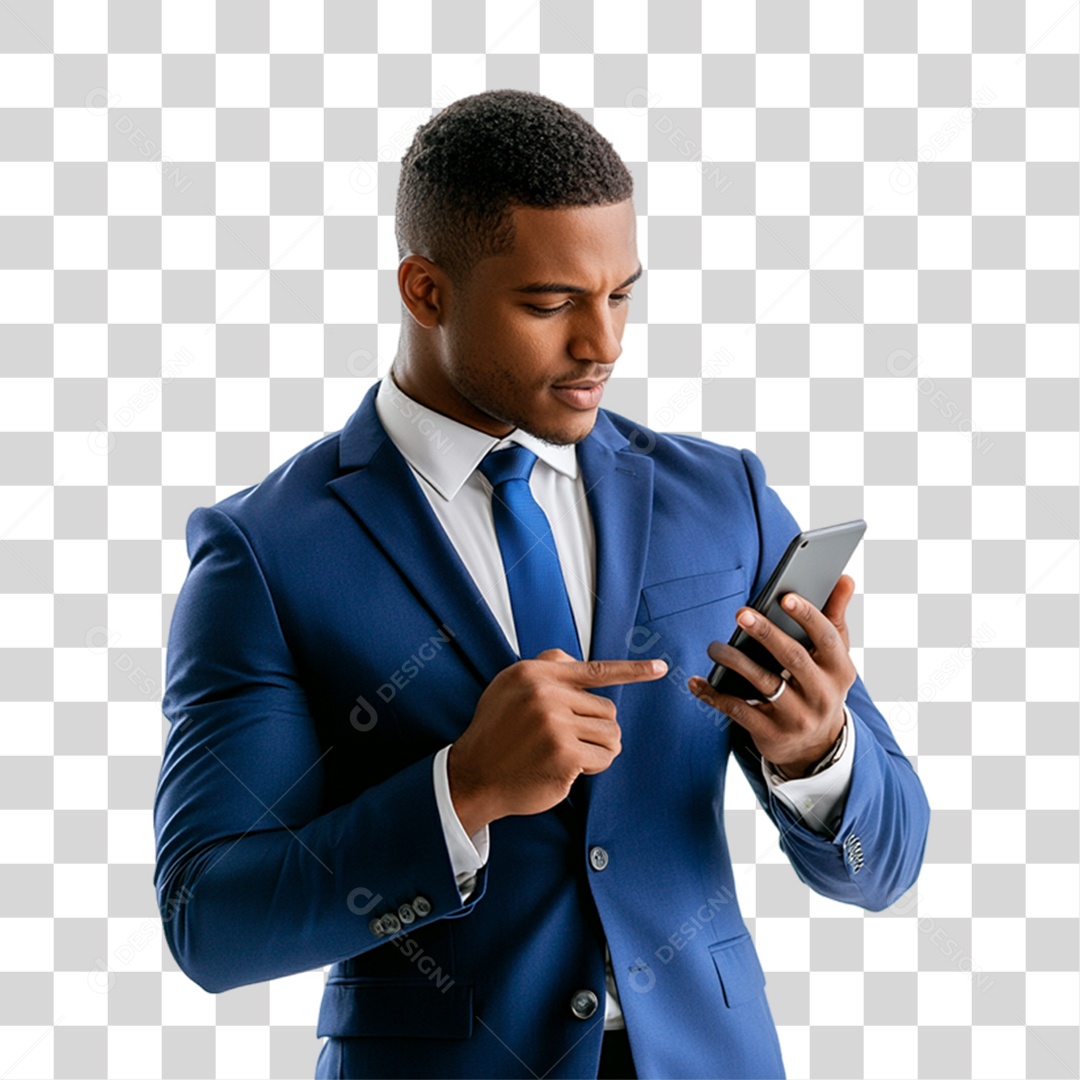 Homem Empresário PNG Transparente