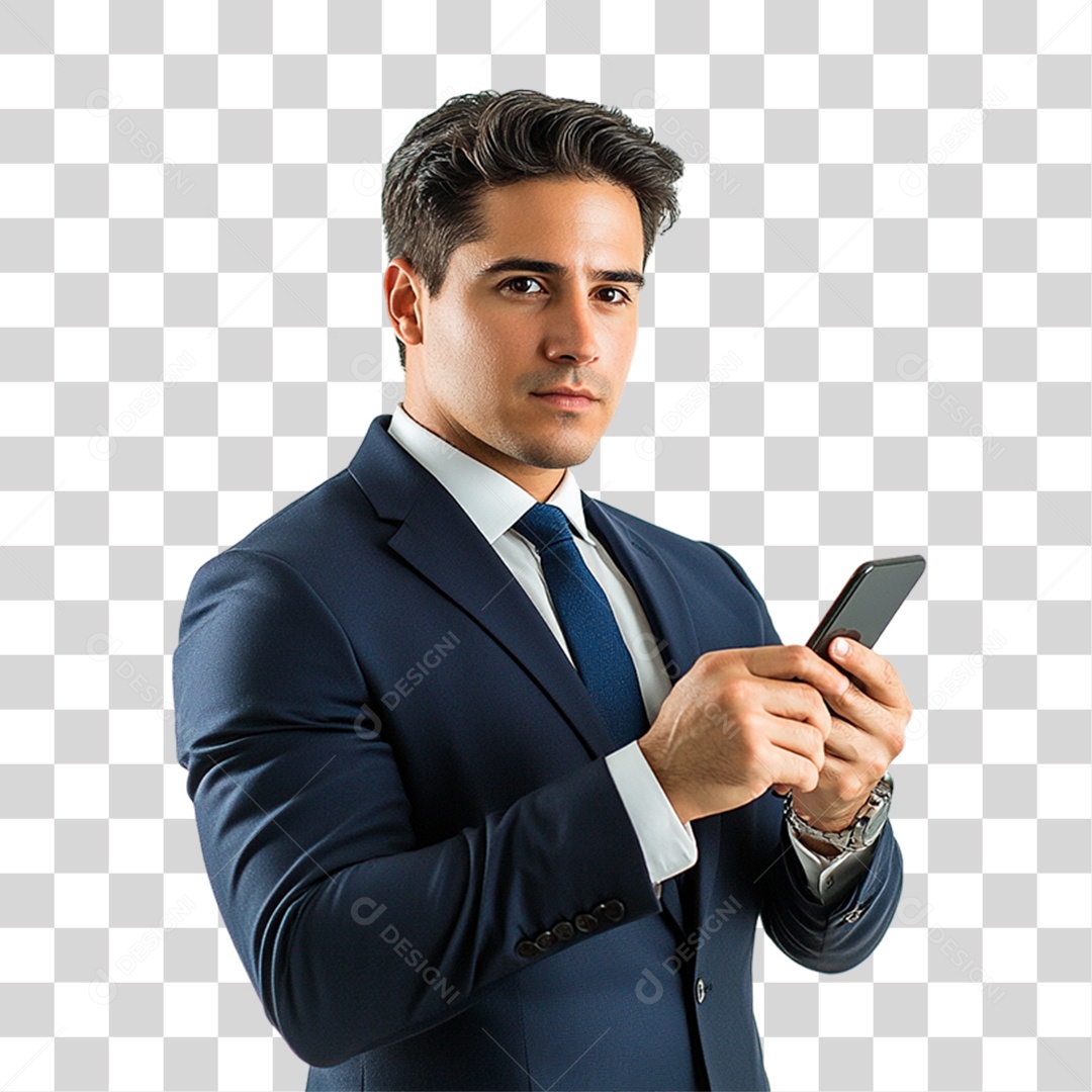 Homem Empresário PNG Transparente