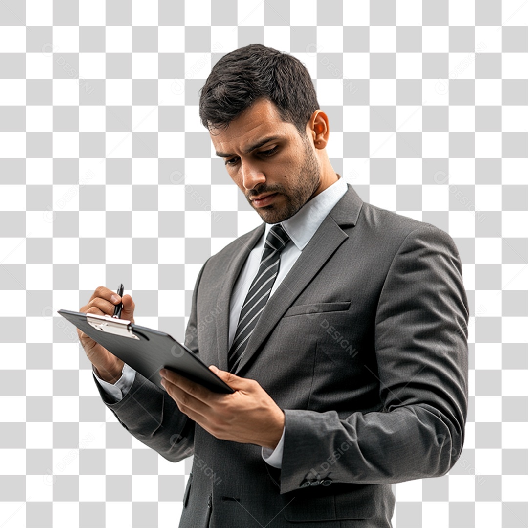 Homem Empresário PNG Transparente