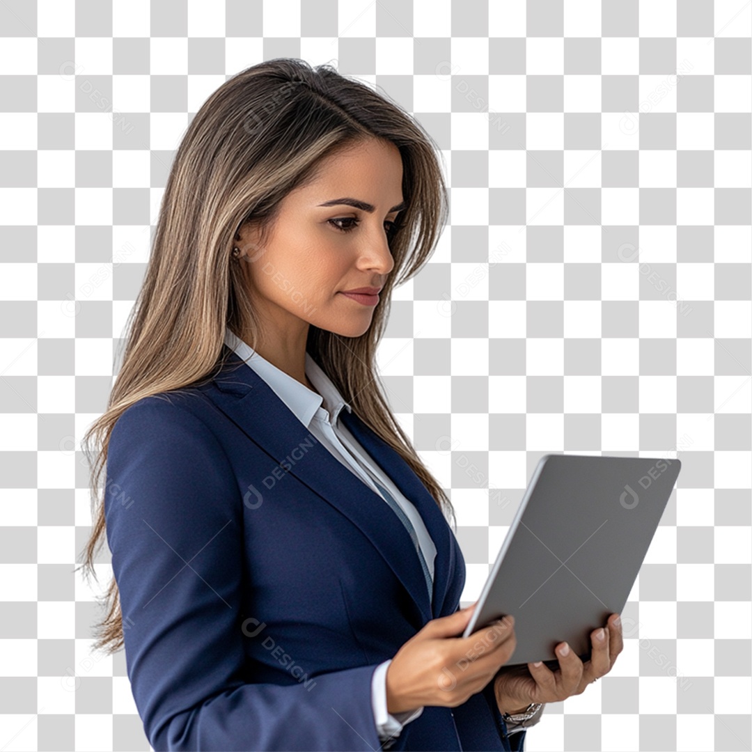 Mulher Empresária PNG Transparente