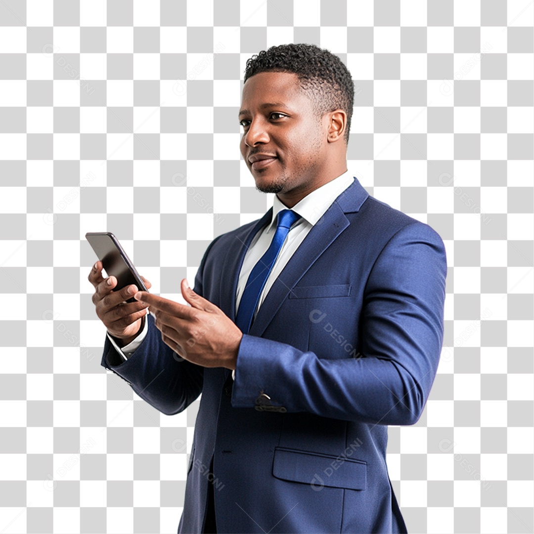 Homem Empresário PNG Transparente