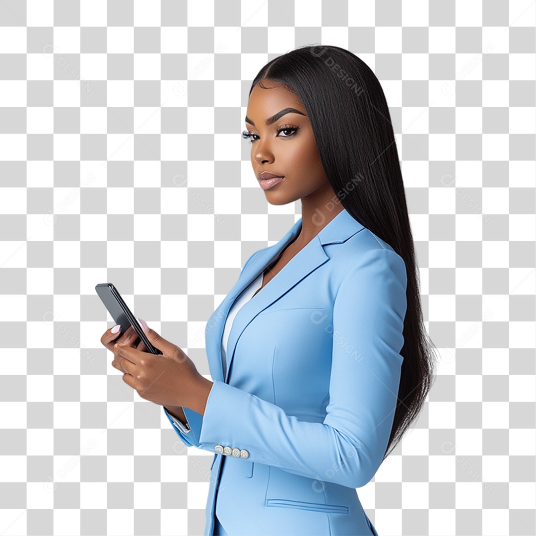 Mulher Empresária PNG Transparente